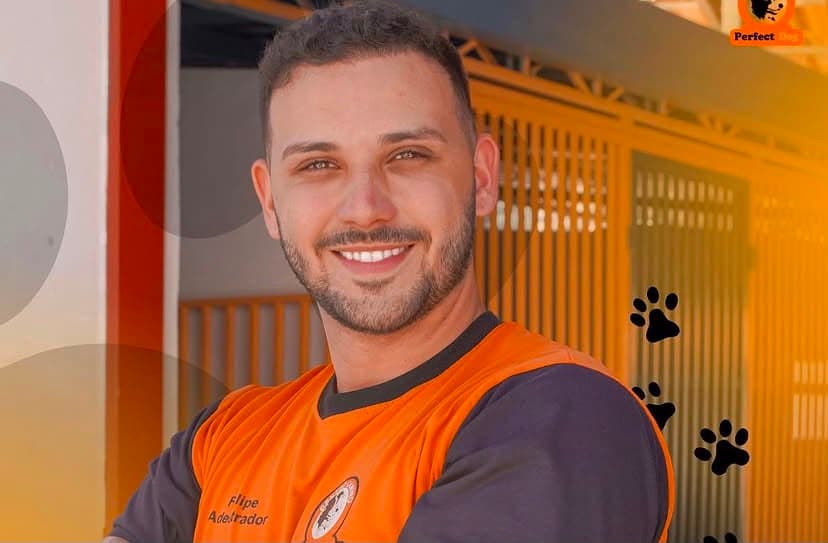 Felipe Bernardo, adestrador e fundador da Perfect Home Dog